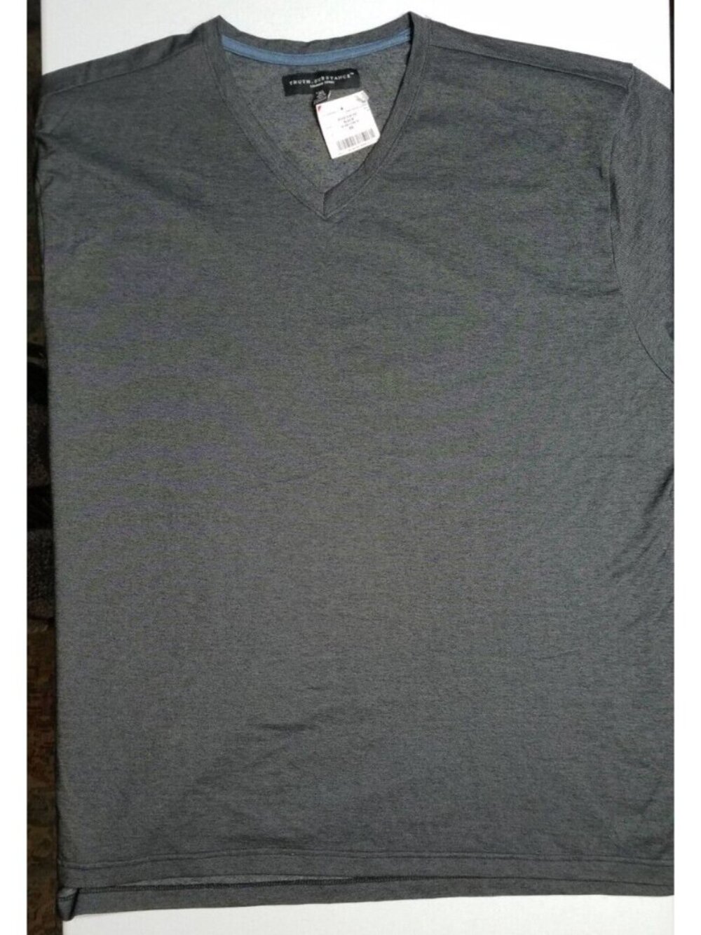 Truth Substance Common Sense Short Sleeve V-Neck T-Shirt NWT Men's Big & Tall 4X
